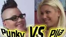 Cogida lésbica: Punky VS Pija