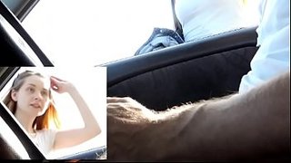 Reacciones de las mujeres al ver a un jalador jalándose en el carro