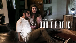 Desesperado por comida después de una invasión alienígena, obliga a coger a una adolescente