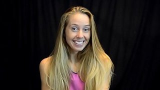 Entrevista porno a la gimnasta holandesa Verona van de Leur