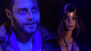 Suicide Squad XXX - Escena 2. Enchantress agarra la verga del Capitán Boomerang