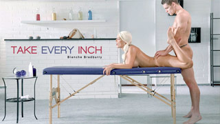 Blanche Bradburry recibe un servicio completo anal y masaje