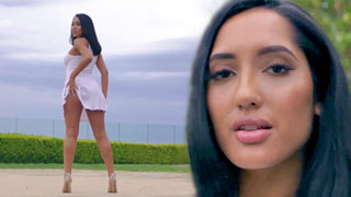 Perforando el trasero moreno de Chloe Amour