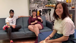 Maria Bosé y Fede Row pervierten a Alba Colegiala