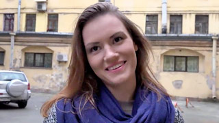 Casting porno de una chava rusa muy guapa. Sofy Torn