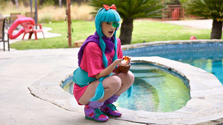 Supersaiyano se coge a Bulma. Parodia de Dragon Ball