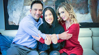 Familia unida jamás será vencida. Aiden Ashley y Jazmin Luv