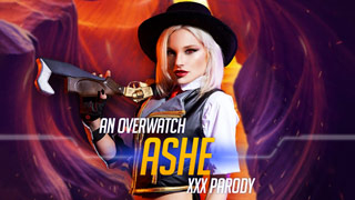 Parodia XXX de Overwatch - Ashe cogiendo con Jesse McCree después de robar un tren