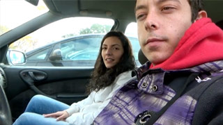 Pareja de malagueños amateurs echando pasión. Rubí y Hugo Esteve, ¿qué onda?