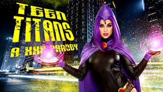 Teen Titans - Parodia XXX. Raven tiene la panocha mojada