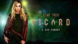 Star Trek - Parodia XXX. Siete de Nueve mueve su culito chiquito