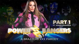 Power Rangers. Parodia XXX - Parte 1. Power Ranger rosa cogiendo