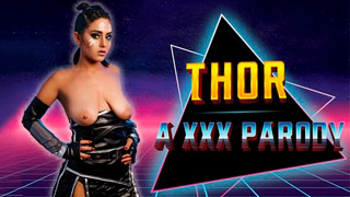 Thor - Parodia XXX. Valquiria echando un palito con sus grandes chichis