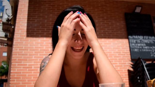 La bella valenciana Zenaida es tímida pero se traga las vergas hasta el fondo