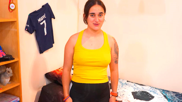 Sofía Jiménez, futbolista de 19 años se come un buen palo y se la meten