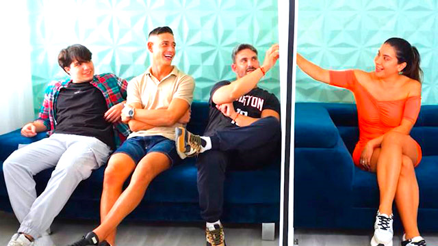 ¿Me los puedo coger a todos? Daniela Melo desatada en su CITA A CIEGAS