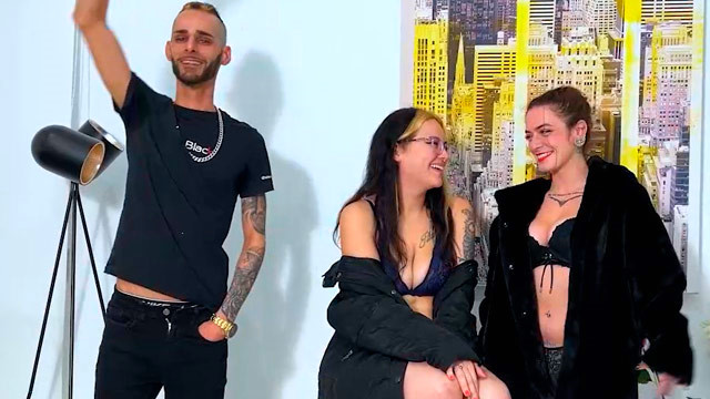 Primer TRÍO para Red Diamond y Alex Black... ¡Malafalda se los coge a los dos!