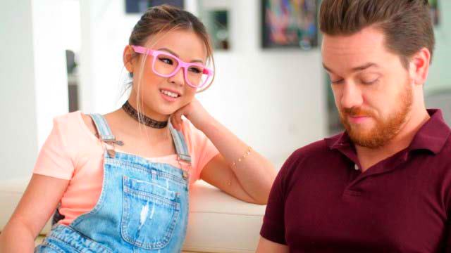 Disfrutando del placer asiático con Lulu Chu y la verga enorme de Kyle Mason