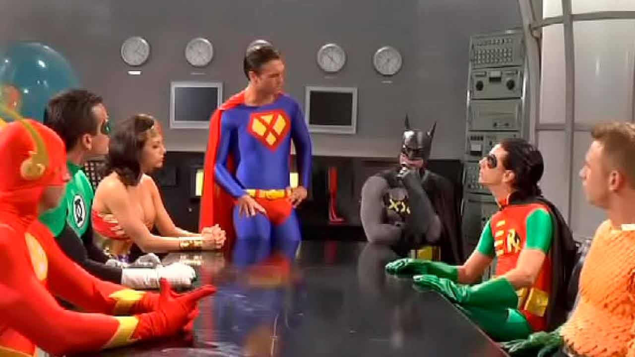 Liga de la Justicia XXX. Chanel Preston y sus súper héroes a la caza del orgasmo