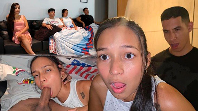 Reunión de cuates en casa de Leo Wild y encuentro muy furtivos. ¡Qué zorritas!